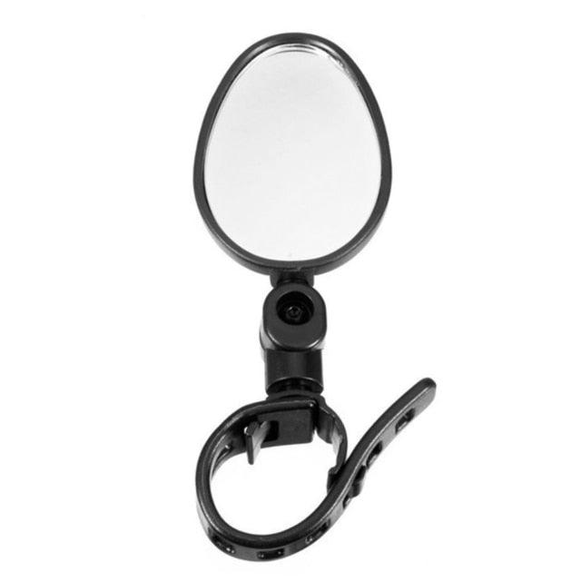 Handlebar Bike Mirror Bicycle Rear view Lens Wide-Angle Safety Mirror Mountain Road Bicycle Wide-Angle Reflector  Rotatable Handlebar Mirror Wide Angle Bicycle Mirror Cycling Rear View Mirror Shockproof Acrylic Convex Mirror Safe Rearview Mirror