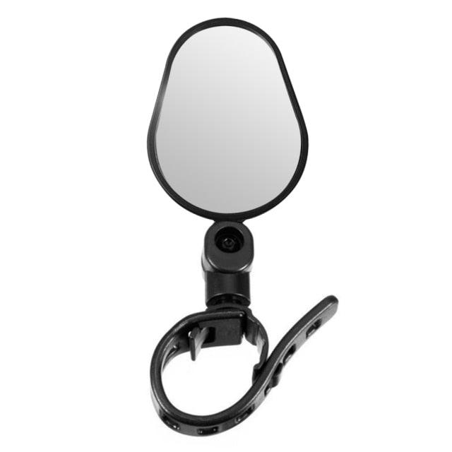 Handlebar Bike Mirror Bicycle Rear view Lens Wide-Angle Safety Mirror Mountain Road Bicycle Wide-Angle Reflector  Rotatable Handlebar Mirror Wide Angle Bicycle Mirror Cycling Rear View Mirror Shockproof Acrylic Convex Mirror Safe Rearview Mirror