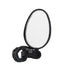 1 Pair Universal Mini Rotary Rearview Handlebar Glass Mirror For Mountain Road Bike Bicycle Adjustable Wide Angle Bicycle Rear View Mirror HD Mirror Handlebar Mount Adaptor For Mountain Bike Motorcycle Bike