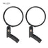 Universal Bicycle Mirror Bar End Mount Acrylic Road Bike Rear View Mirror Back Sight Reflector Angle Adjustable Bicycle Cycling Rearview Mirror Universal Adjustable Rotatable Safe Handlebar Bike Rear View Mirror