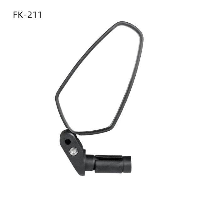 Universal Bicycle Mirror Bar End Mount Acrylic Road Bike Rear View Mirror Back Sight Reflector Angle Adjustable Bicycle Cycling Rearview Mirror Universal Adjustable Rotatable Safe Handlebar Bike Rear View Mirror