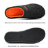 Men's Cotton Fabric Slippers Indoor Non-Slip Home Fur Couple Flat  Men Winter Slipper Cotton Memory Foam Slippers Comfort Knitted Cotton-blend Closed Toe House Indoor Outdoor Shoes