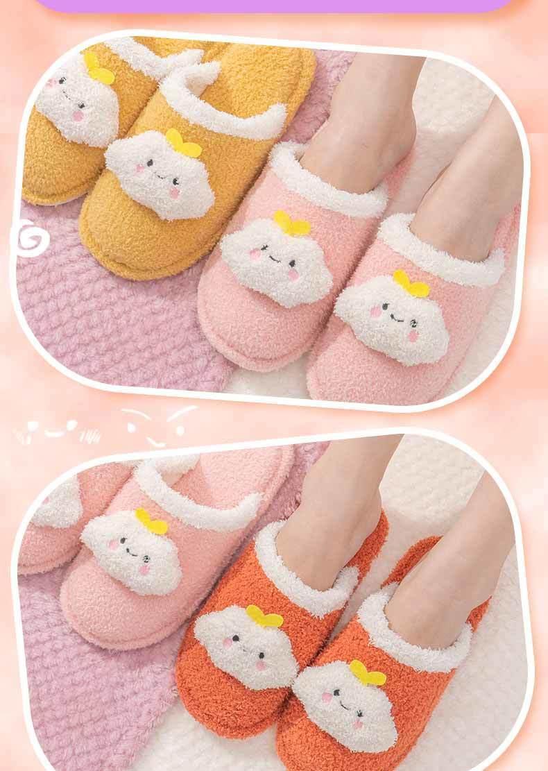 Children's Cotton Slippers Boys And Girls Home Furry Shoes Indoor Warm Shoes Winter Non-slip Cotton Shoes Furry Slippers Memory Foam Anti-Slip House Shoes Comfortable Cotton Slippers Home Bedroom Shoes