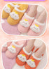 Children's Cotton Slippers Boys And Girls Home Furry Shoes Indoor Warm Shoes Winter Non-slip Cotton Shoes Furry Slippers Memory Foam Anti-Slip House Shoes Comfortable Cotton Slippers Home Bedroom Shoes