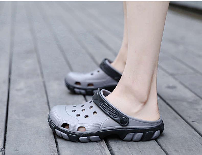 Men Summer Flip Flops Slippers Beach Sandals Flats Shoes Mens Garden Clogs Sports Sandals Outdoor Arch Support Clogs Garden Shoes Slip-on Beach Women Slippers