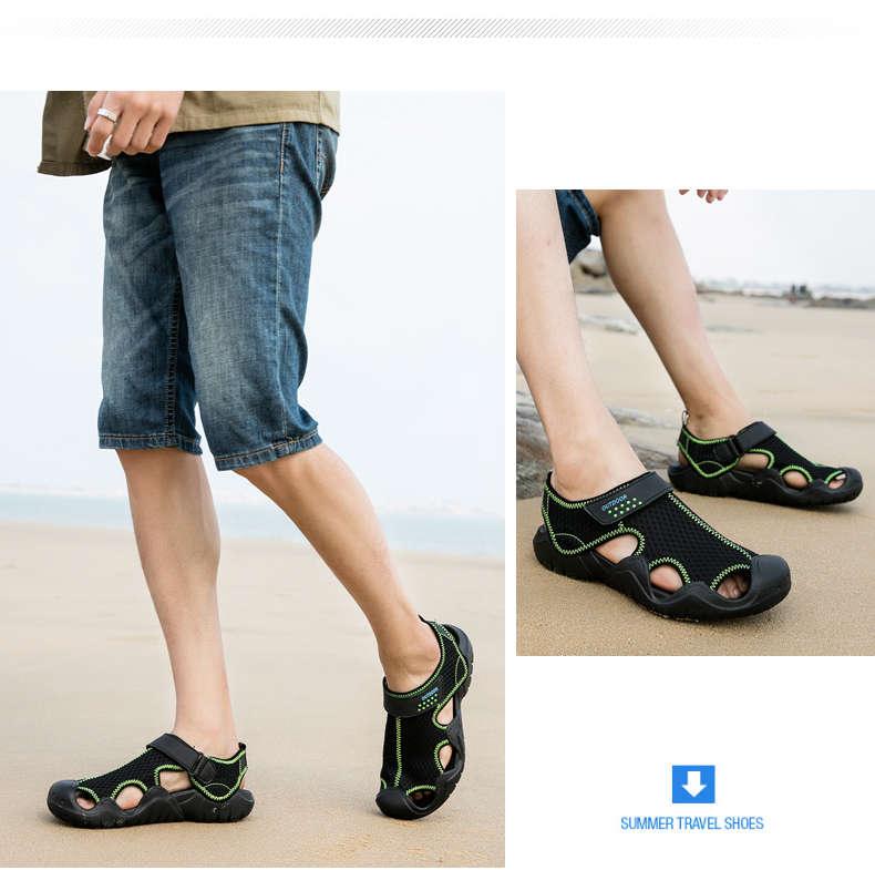 Men Flip Flops Sandals Summer Slippers Summer Beach Slippers Sandals Breathable Slip On Shoes Outdoor Home Slip On Walking Casual Fashion Clogs For Mens