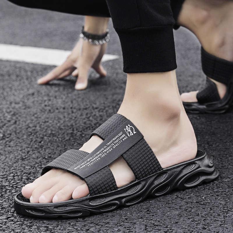 Modern Casual Summer Flip Flops Pool Slippers Sandals Slippers Men Shoes Tennis Fitness Runners Comfy Memory Foam Slide Outdoor Slippers Luxury Indoor Mens Slippers