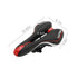 Sport Bicycle Saddle Soft Shock Absorbing Hollow Bike Cushion Road Cycling Sponge Comfortable Bicycle Seat Most Comfortable Bicycle Saddle Shock Absorber Waterproof Suitable For Fitness Outdoor Wide Soft Padded Bike Saddle