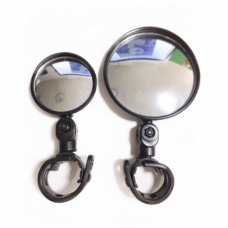 Universal Bike Bicycle Cycling  Mirror Handlebar Wide Angle Rear View Rearview Bike Accessories Bike Helmet Mirror Bike mirror, 2pcs bike rear view mirrors With Wide Angle Convex Mirror Adjustable Rotatable Handlebar For Mountain Bike Off-Road Bike