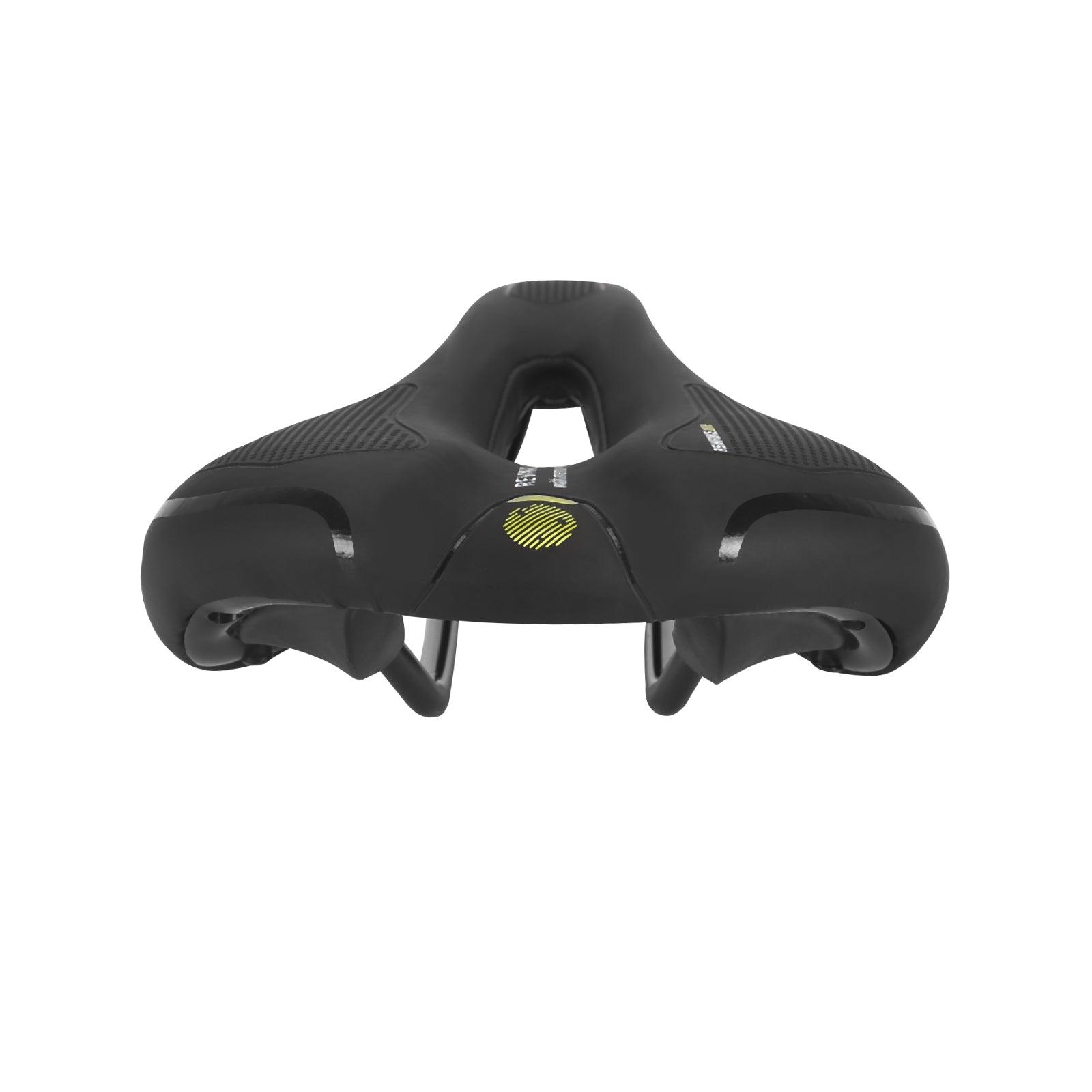 Ultralight Bicycle Saddle Hollow Bike Racing Seat Leather Soft Comfortable Cushion Professional Bike Saddle Bicycle Comfort Seat Cushion Pad Shockproof Ergonomic Design For Cycling Mountain Bike Road Bike Folding Bike