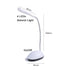 Mini Portable LED Table Light Foldable Student Book Reading Study Desk Lamp Eye Protection Battery Bedroom Office Bright Light Decorative Table Lamp Cute Study Lamps for Bedroom Décor