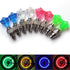 2PCS Bicycle Valve Lights Wheel Spokes Tire LED Light Tire Valve Caps Cycling Lantern Lamp Bike Accessory LED Bike Wheel Light Tire Valve Cap Neon Lamp Shockproof For Front And Rear Wheel Flashing Lamp Glow In The Dark Cool Accessories