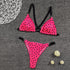 Fashion Women Swimsuit Swimwear Women Two Piece Swimsuit Swimwear Halter String Triangle Bikini Sets Women Two Piece Bathing Suit Bikinis Beachwear Beach Swimwear