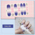 Nail Wraps Polish Decals Strips Golden Glitter 3D Adhesive Full Nail Art Stickers Manicure Kits Women Nail Decorations Accessories Metal Curve Stripe Lines Design Letter Nail Sticker Adhesive Decoration Template Nail Tool Decorations