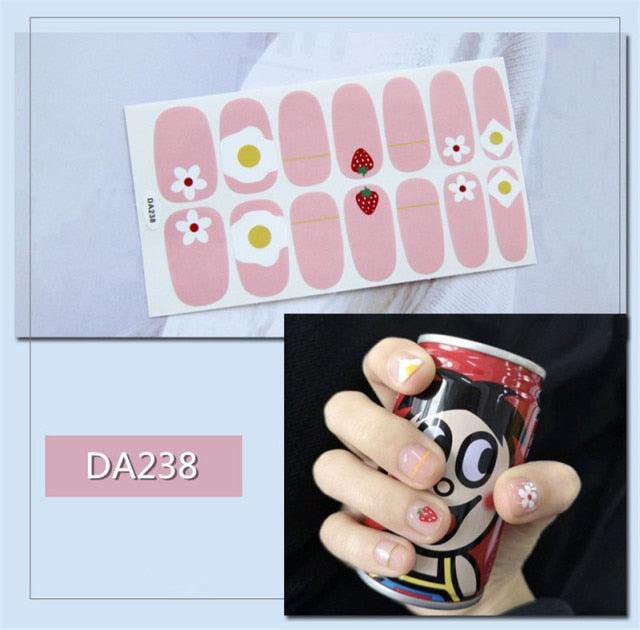 Nail Wraps Polish Decals Strips Golden Glitter 3D Adhesive Full Nail Art Stickers Manicure Kits Women Nail Decorations Accessories Metal Curve Stripe Lines Design Letter Nail Sticker Adhesive Decoration Template Nail Tool Decorations