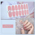 Nail Wraps Polish Decals Strips Golden Glitter 3D Adhesive Full Nail Art Stickers Manicure Kits Women Nail Decorations Accessories Metal Curve Stripe Lines Design Letter Nail Sticker Adhesive Decoration Template Nail Tool Decorations