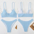 Women One-Shoulder Bikini Swimsuit Women Push Up Swimwear Women's Bathing Suit Comfortable Bikini Ribbed Two Piece Swimsuit Bikini Set Summer Bathing Suit Beach Wear Swimming Suit - ALLURELATION - 519, Beach bikini, Beach Wear, bikini, Bikini Swimsuit, classic bikini, comfortable bikini, Fashion bikini, Modern bikini, new design bikini, Push Up Swimwear, retro bikini, Ribbed bikini, Solid Bikini, stylish bikini, Summer bikini, swimwear, Two Piece Swimsuit, Women bikini, Women's Bathing Suit - Stevvex.com