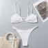 Women One-Shoulder Bikini Swimsuit Women Push Up Swimwear Women's Bathing Suit Comfortable Bikini Ribbed Two Piece Swimsuit Bikini Set Summer Bathing Suit Beach Wear Swimming Suit - ALLURELATION - 519, Beach bikini, Beach Wear, bikini, Bikini Swimsuit, classic bikini, comfortable bikini, Fashion bikini, Modern bikini, new design bikini, Push Up Swimwear, retro bikini, Ribbed bikini, Solid Bikini, stylish bikini, Summer bikini, swimwear, Two Piece Swimsuit, Women bikini, Women's Bathing Suit - Stevvex.com