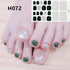 Toe Nail Sticker Wraps Adhesive Decals Toenail Polish Strips DIY Pedicure Foot Decals Manicure Strips Decals Full Wraps Women Glitter Toenail Nail Polish Strips Decals Full Wraps Self Adhesive Toe Nail Tip Full Toe Nail Wraps Feet Decorations