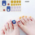 Toe Nail Sticker Wraps Adhesive Decals Toenail Polish Strips DIY Pedicure Foot Decals Manicure Strips Decals Full Wraps Women Glitter Toenail Nail Polish Strips Decals Full Wraps Self Adhesive Toe Nail Tip Full Toe Nail Wraps Feet Decorations