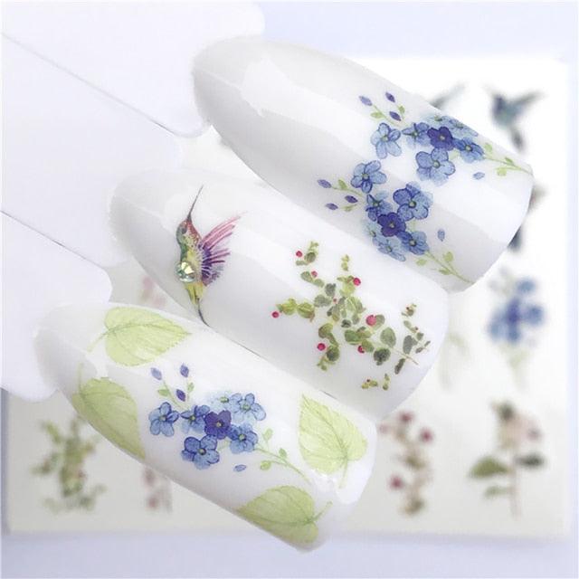 Sliders For Nails Winter Nail Stickers Elk Wolf Animal Sticker Figure Art Transfer Flowers Butterflies Watermark Water Slider Art Nail Stickers Sexy Girl Designs Comics Water Transfer Decals Manicure Lips Nail Art Decorations Slider Nail Art Stickers