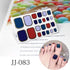 Flake Nail Art Sticker Strawberry Glitter Nail Cover Multicolor Nail Art Full Adhesive Sticker Tips Manicure Nail Art Stickers Decals Women Metal Golden Line Nail Full Nail Wraps for Women Nail Art with Nail File Solid Color Nail Polish Strips Sticker