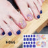 Flake Nail Art Sticker Strawberry Glitter Nail Cover Multicolor Nail Art Full Adhesive Sticker Tips Manicure Nail Art Stickers Decals Women Metal Golden Line Nail Full Nail Wraps for Women Nail Art with Nail File Solid Color Nail Polish Strips Sticker