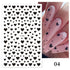 Rose Gold Star 3D Nail Stickers Silver Black White Star Heart Transfer Stickers for Nails DIY Decals Manicures Decoration Tips Nail Art Decals Water Transfer Nail Decals Sticker For Pretty Girl Self-Adhesive Nail Decals Designer Nail Stickers for Acrylic - ALLURELATION - 3D Nail Stickers, 554, beautiful nail, cartoon nail, Decals Manicures, decorate, Decoration Tips, Designer, Designer Nail, Manicures, Nail Art, Nail Stickers, Self-Adhesive Nail, Stickers - Stevvex.com