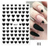 Rose Gold Star 3D Nail Stickers Silver Black White Star Heart Transfer Stickers for Nails DIY Decals Manicures Decoration Tips Nail Art Decals Water Transfer Nail Decals Sticker For Pretty Girl Self-Adhesive Nail Decals Designer Nail Stickers for Acrylic - ALLURELATION - 3D Nail Stickers, 554, beautiful nail, cartoon nail, Decals Manicures, decorate, Decoration Tips, Designer, Designer Nail, Manicures, Nail Art, Nail Stickers, Self-Adhesive Nail, Stickers - Stevvex.com