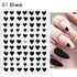 Rose Gold Star 3D Nail Stickers Silver Black White Star Heart Transfer Stickers for Nails DIY Decals Manicures Decoration Tips Nail Art Decals Water Transfer Nail Decals Sticker For Pretty Girl Self-Adhesive Nail Decals Designer Nail Stickers for Acrylic - ALLURELATION - 3D Nail Stickers, 554, beautiful nail, cartoon nail, Decals Manicures, decorate, Decoration Tips, Designer, Designer Nail, Manicures, Nail Art, Nail Stickers, Self-Adhesive Nail, Stickers - Stevvex.com