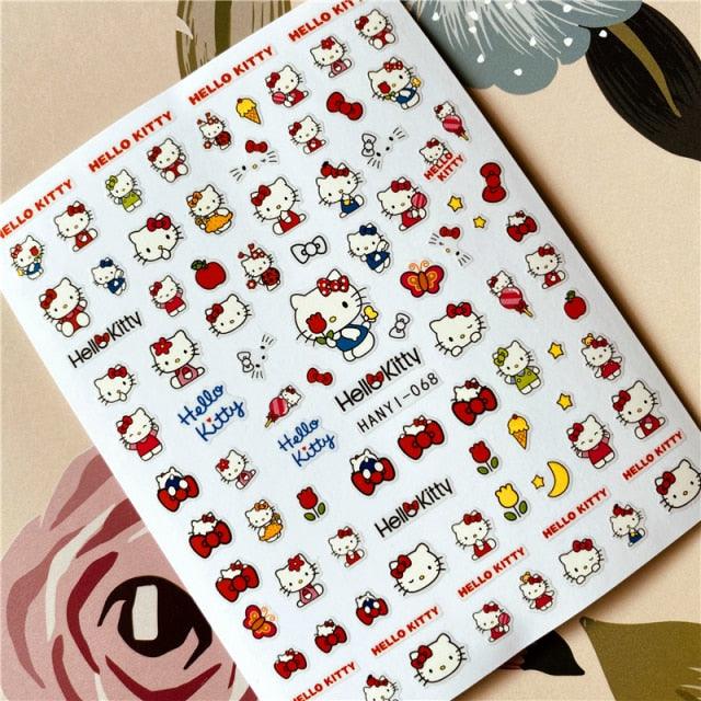 Cute rabbit Cute cat Japanese Justice Girl 3D Back Glue Nail Sticker Nail Decoration Nail Art Nail Ornament Self Adhesive Nail Decals for Nail Art Decoration Including Hearts Stars Letters Bowknot Leaves Flowers Plants Fruits Butterflies for Woman - ALLURELATION - 3D Decals, 3D Luminous, 3D Luminous Nail, 3D Nail, 3D Nail Art, 3d Nail Decal, 3D Nail Stickers, 3D Nail Supplies, 3D Self-Adhesive, 3D Self-Adhesive Nail, 554, Acrylic Nail Supplies, acrylic nails, Glue Nail, Nail Art, Nail Stickers - Stevvex.com