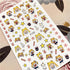 Cute rabbit Cute cat Japanese Justice Girl 3D Back Glue Nail Sticker Nail Decoration Nail Art Nail Ornament Self Adhesive Nail Decals for Nail Art Decoration Including Hearts Stars Letters Bowknot Leaves Flowers Plants Fruits Butterflies for Woman - ALLURELATION - 3D Decals, 3D Luminous, 3D Luminous Nail, 3D Nail, 3D Nail Art, 3d Nail Decal, 3D Nail Stickers, 3D Nail Supplies, 3D Self-Adhesive, 3D Self-Adhesive Nail, 554, Acrylic Nail Supplies, acrylic nails, Glue Nail, Nail Art, Nail Stickers - Stevvex.com