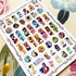 Cute rabbit Cute cat Japanese Justice Girl 3D Back Glue Nail Sticker Nail Decoration Nail Art Nail Ornament Self Adhesive Nail Decals for Nail Art Decoration Including Hearts Stars Letters Bowknot Leaves Flowers Plants Fruits Butterflies for Woman - ALLURELATION - 3D Decals, 3D Luminous, 3D Luminous Nail, 3D Nail, 3D Nail Art, 3d Nail Decal, 3D Nail Stickers, 3D Nail Supplies, 3D Self-Adhesive, 3D Self-Adhesive Nail, 554, Acrylic Nail Supplies, acrylic nails, Glue Nail, Nail Art, Nail Stickers - Stevvex.com