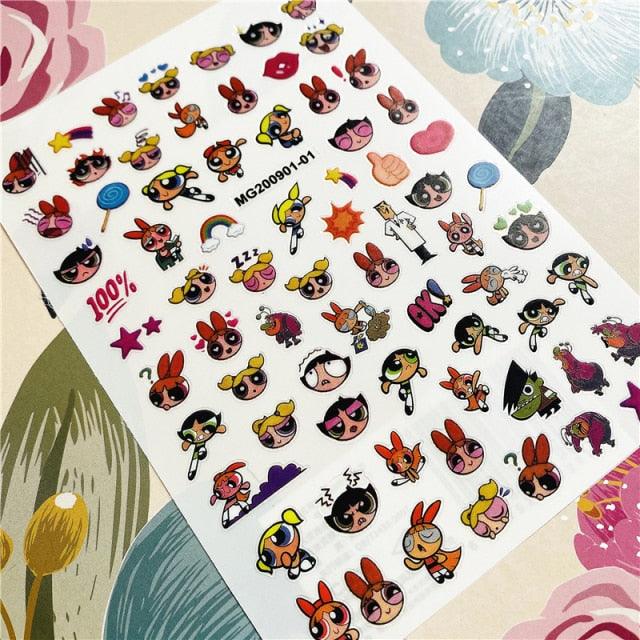 Cute rabbit Cute cat Japanese Justice Girl 3D Back Glue Nail Sticker Nail Decoration Nail Art Nail Ornament Self Adhesive Nail Decals for Nail Art Decoration Including Hearts Stars Letters Bowknot Leaves Flowers Plants Fruits Butterflies for Woman - ALLURELATION - 3D Decals, 3D Luminous, 3D Luminous Nail, 3D Nail, 3D Nail Art, 3d Nail Decal, 3D Nail Stickers, 3D Nail Supplies, 3D Self-Adhesive, 3D Self-Adhesive Nail, 554, Acrylic Nail Supplies, acrylic nails, Glue Nail, Nail Art, Nail Stickers - Stevvex.com