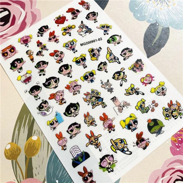 Cute rabbit Cute cat Japanese Justice Girl 3D Back Glue Nail Sticker Nail Decoration Nail Art Nail Ornament Self Adhesive Nail Decals for Nail Art Decoration Including Hearts Stars Letters Bowknot Leaves Flowers Plants Fruits Butterflies for Woman - ALLURELATION - 3D Decals, 3D Luminous, 3D Luminous Nail, 3D Nail, 3D Nail Art, 3d Nail Decal, 3D Nail Stickers, 3D Nail Supplies, 3D Self-Adhesive, 3D Self-Adhesive Nail, 554, Acrylic Nail Supplies, acrylic nails, Glue Nail, Nail Art, Nail Stickers - Stevvex.com