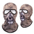 Double Eye Hole Animal Head Hat Horror Role-Playing Full Face Mask Riding Hunting Balaclava Sweat-Absorbent And Breathable Scarf Dustproof Headgear Unisex Cycling Equipment Racing Breather Mask Tactical Airsoft Cap Scarf Mask Ski Hat Spring Summer For Men