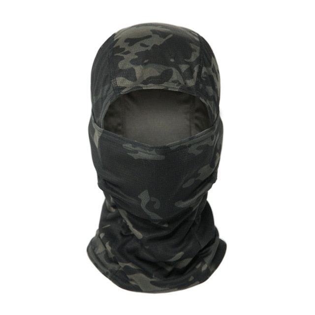 Tactical Camouflage Balaclava Full Face Mask CS Wargame Army Hunting Cycling Sports Helmet Liner Military Multiamp CP Skating Hat Motorbike Biker Racing Breather Mask Tactical Airsoft Cap Scarf Mask Ski Hat Spring Summer For Men Women