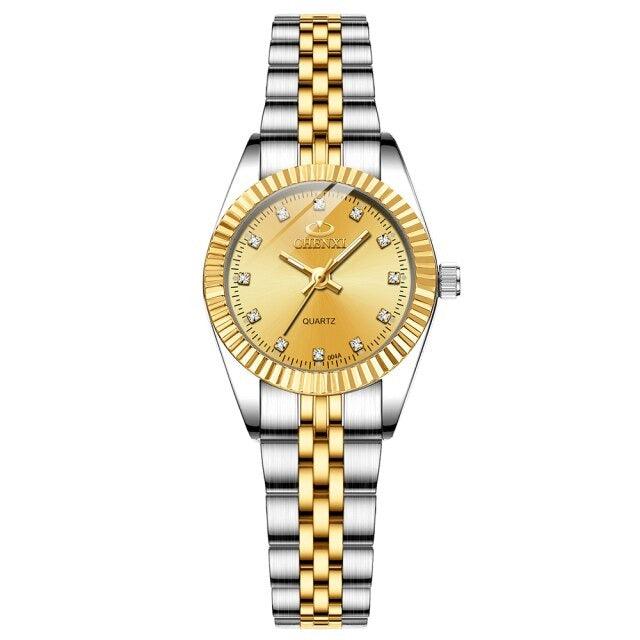 Couples Quartz Men Watch Women Valentine Gift Clock Watches Waterproof Sports Mechanical Watch Stainless Steel Strap Men's Mechanical Wrist Watch For Men Stainless Steel Band