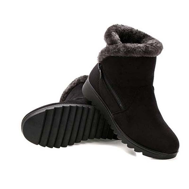 Beautiful Red Womens Ankle Boots New Fashion Waterproof Platform Winter Warm Snow Boots Outdoor Warm Mid-Calf Boot Non-Slip Water Resistant Winter Cold Weather Elegant Shoes - STEVVEX Shoes - 106, Business Shoes, Comfortable Shoes, Elegant Sport Shoes, Fur Shoes, Non Slip Shoes, Shoes, Shoes For Winter, Snow Boots, Snow Shoes, Street Sports Shoes, Walking Shoes, Waterproof Shoes, Winter Boots, Women Boots, Women's Snow Boots, Womens Shoes, Womens Sport Shoes - Stevvex.com