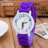 Silicone Watches Children Pencil Pointer Student Watch Quartz Childrens Watch With Silicone Strap Wristwatches Toddler Watch Analog Wrist Watches With 3D Cute Silicone Band