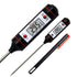 Professional Digital Kitchen Thermometer Barbecue Water Oil Digital Candy Candle Thermometer Cooking Kitchen BBQ Grill Thermometer Probe Instant Read Thermometer for Liquids  Meat Food Thermometers 304 Stainless Steel Probe Tools