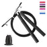 Professional Jump Rope Speed Skipping For Fitness Workout Training Flexible Jump Ropes For Fitness Quite Skipping Rope With Bearing Aluminum Alloy Handle And Carrying Bag