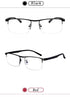 Progressive Reading Glasses Multifocal Anti Blue Ray Glass Glasses Half Frame Metal Alloy  For Men And Women Reading Glasses Anti Blue Ray Multifocus Reader