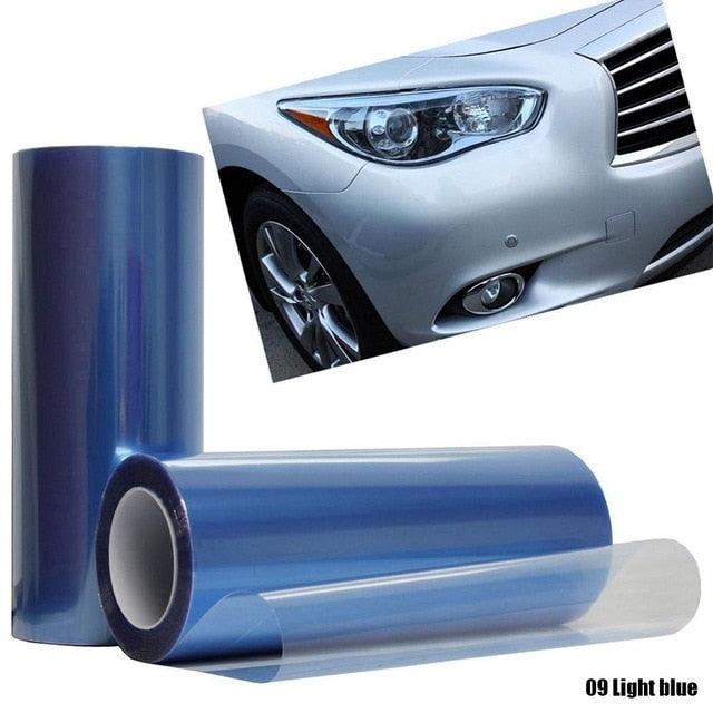 Promotion! 30x60cm Car Tint Fashion Headlight Taillight Fog Light Vinyl Smoke Film Sheet Sticker Cover Car Styling Self Adhesive Auto Car Tint Chrome Chameleon Headlight Taillight Fog Light Vinyl Smoke Film Sheet Sticker Cover For All Cars