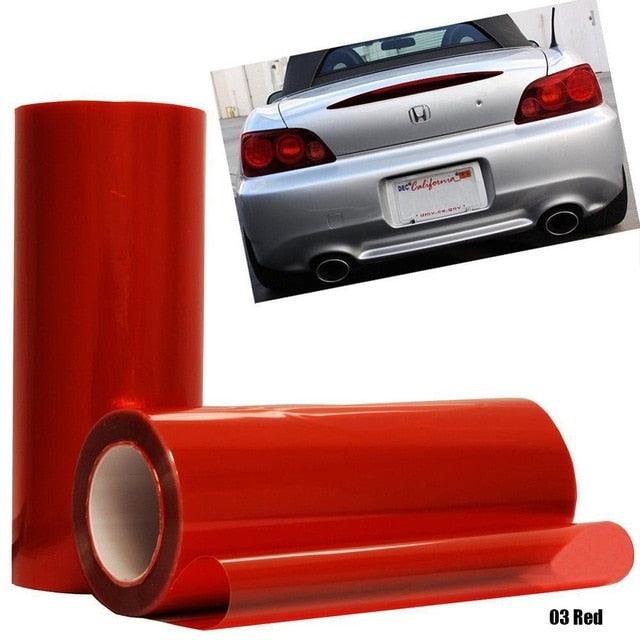 Promotion! 30x60cm Car Tint Fashion Headlight Taillight Fog Light Vinyl Smoke Film Sheet Sticker Cover Car Styling Self Adhesive Auto Car Tint Chrome Chameleon Headlight Taillight Fog Light Vinyl Smoke Film Sheet Sticker Cover For All Cars