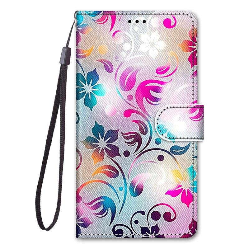 PU Leather Case 3D Creative Painted Design Kickstand Function and Credit Cards Slot Flip Phone Cover Redmi Note 11S Cover For Xiaomi Redmi Note 11S Case Painted Leather Flip Case for Xiaomi Redmi Note 11 Pro Note11 S Phone Cases