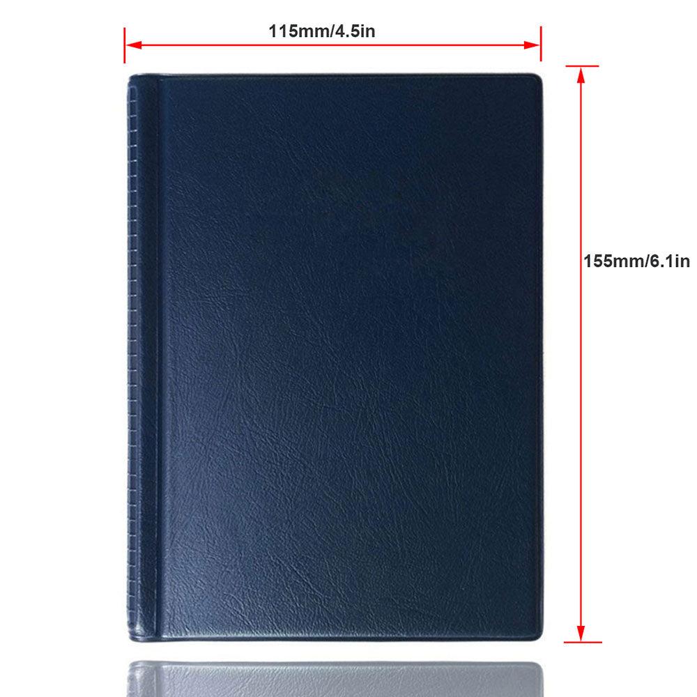 PU Leather Coin Album 10 Pages 120 Pockets Coin Album For Coins Pockets Commemorative Coin, Medallions Badges Collection Book Gifts For Friends And Coin Collectors