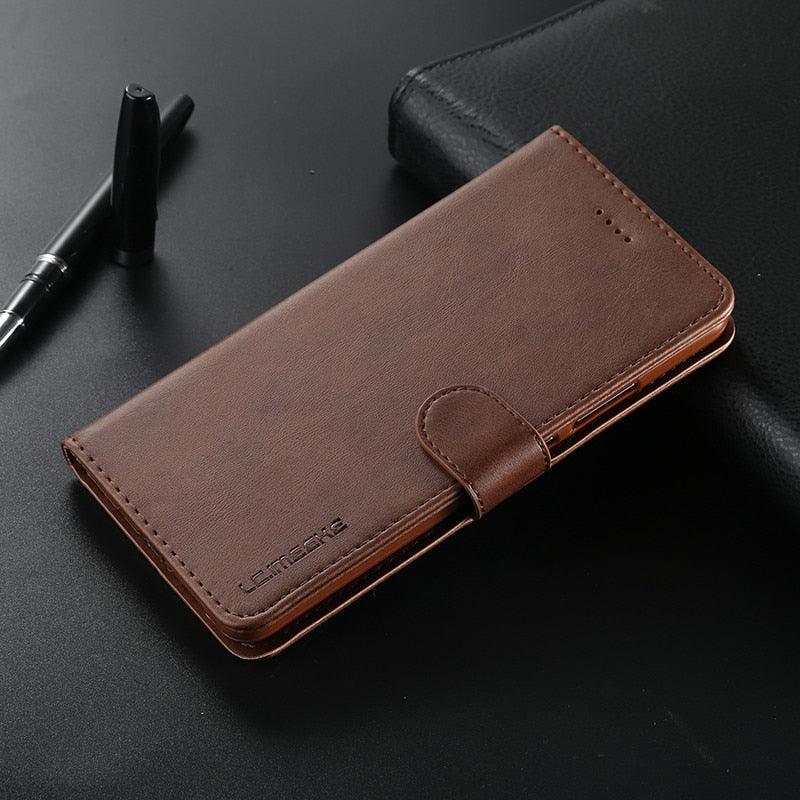 PU Leather Cover with RFID Blocking Card Holder Magnetic Clasp Folio Case For Xiaomi Redmi Note 5 Case Leather Wallet Luxury Cover Redmi Note 5 Pro 10 Pro 10s 9S 9 8 7 4 9T 10 5G 11 Case Flip Cover