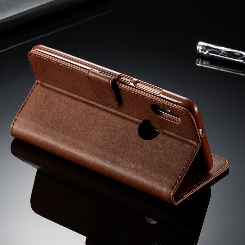 PU Leather Cover with RFID Blocking Card Holder Magnetic Clasp Folio Case For Xiaomi Redmi Note 5 Case Leather Wallet Luxury Cover Redmi Note 5 Pro 10 Pro 10s 9S 9 8 7 4 9T 10 5G 11 Case Flip Cover