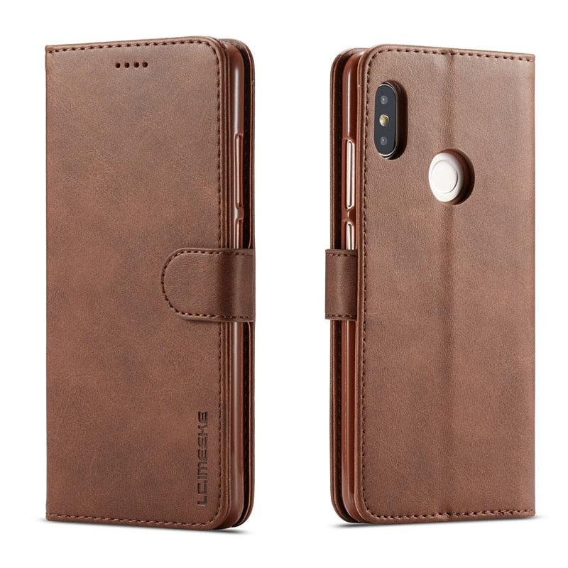 PU Leather Cover with RFID Blocking Card Holder Magnetic Clasp Folio Case For Xiaomi Redmi Note 5 Case Leather Wallet Luxury Cover Redmi Note 5 Pro 10 Pro 10s 9S 9 8 7 4 9T 10 5G 11 Case Flip Cover